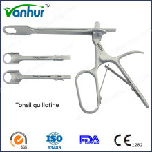 Instrumentos cirúrgicos Ent Tonsil Guillotine